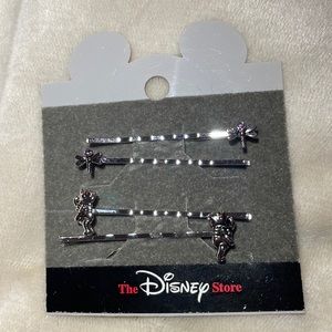 Silver Disney Hair Pins